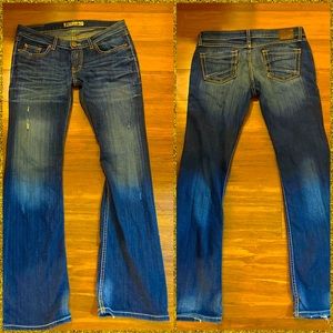 BKE Denim Ladies Low Rise Jeans Size 28